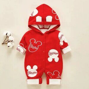 Baby Red Mouse One-Piece